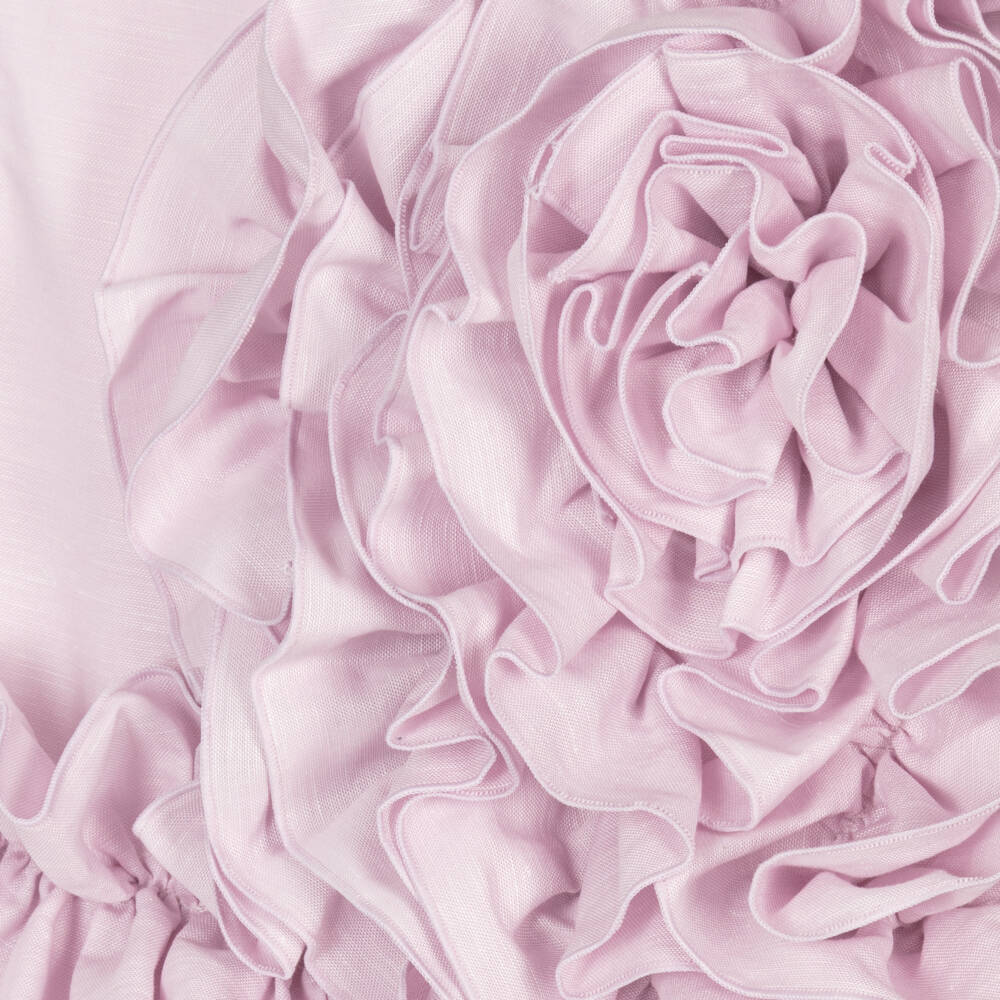 Jessie and James London-Youthful Lilac Linen Dream Dress | Childrensalon Outlet