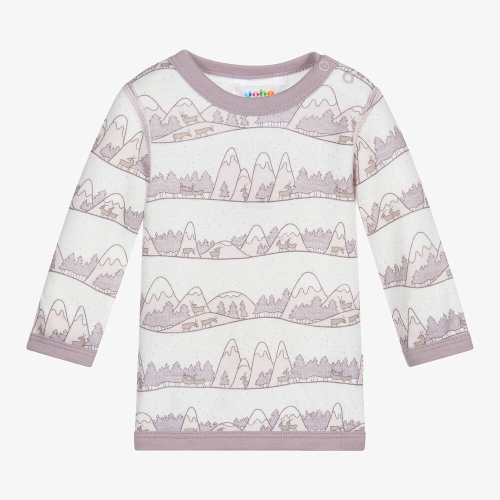 Joha-Baby Girls Ivory Wool Top | Childrensalon Outlet