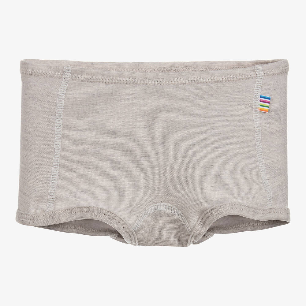 Joha - Beige Thermal Wool Pants | Childrensalon