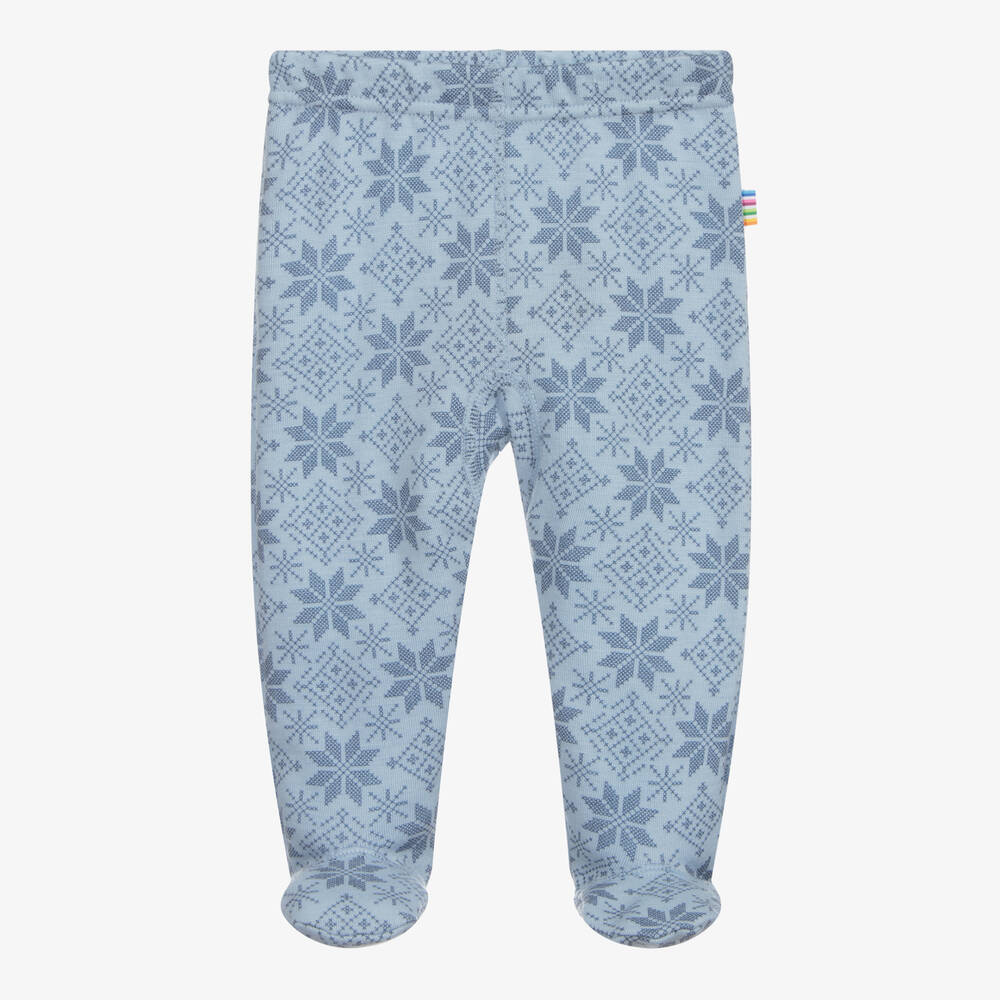 Joha-Blue Leggings with Feet | Childrensalon Outlet