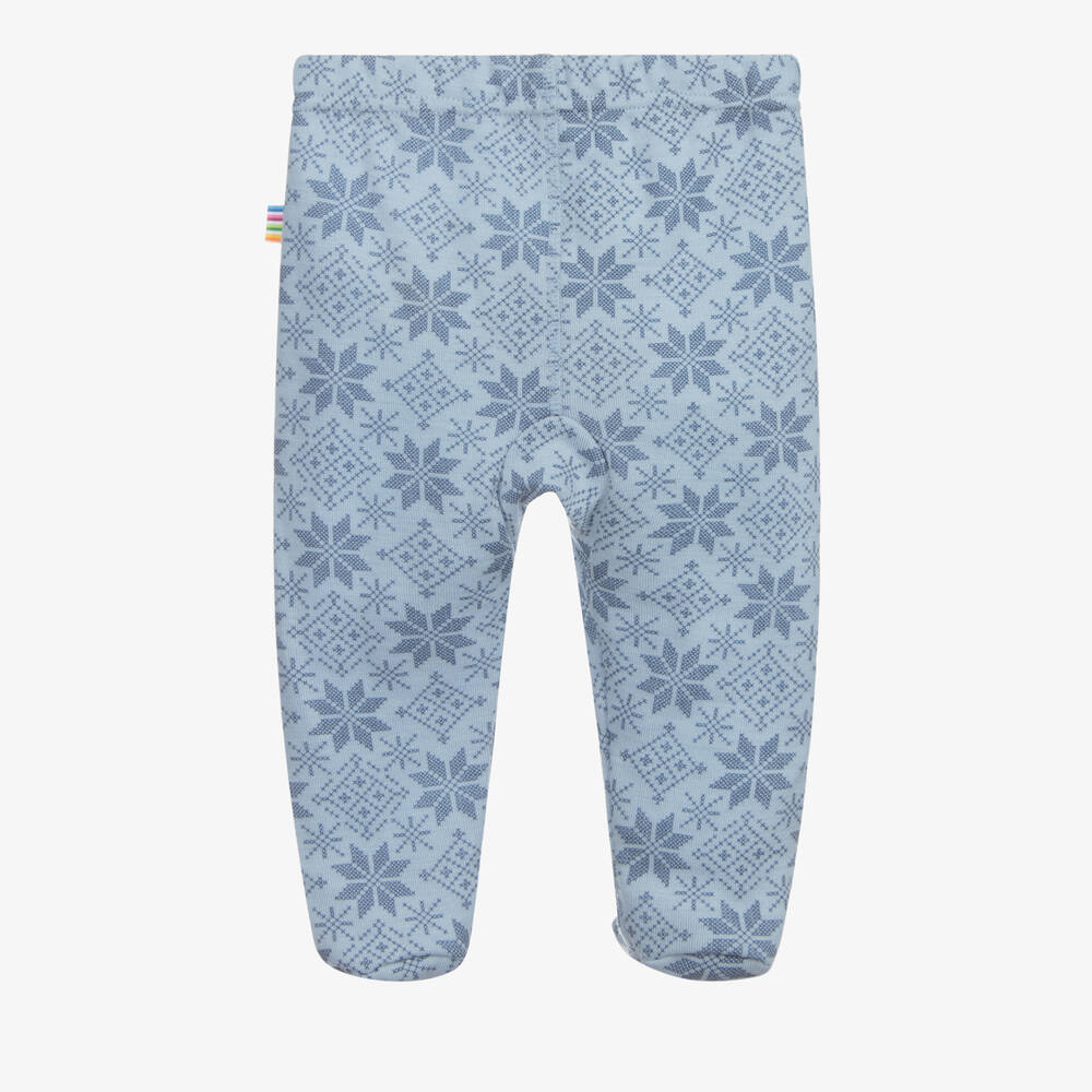 Joha-Blue Leggings with Feet | Childrensalon Outlet