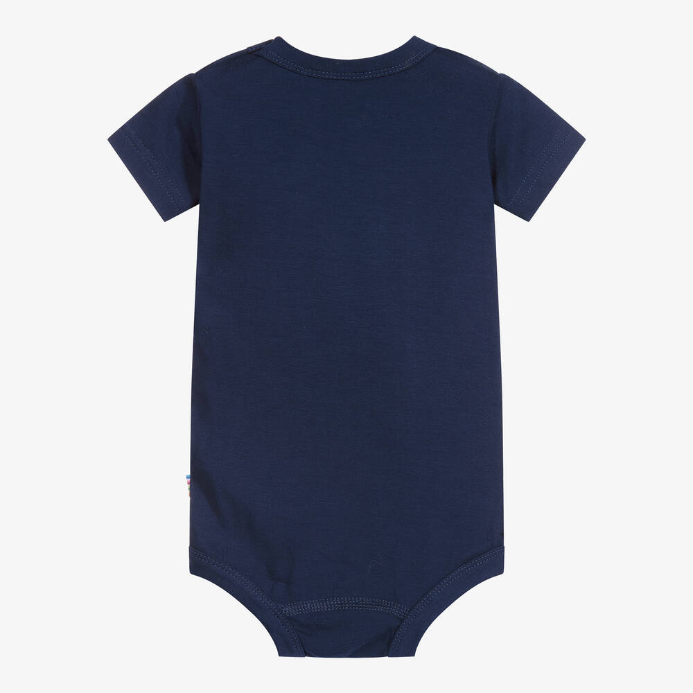 Joha-Blue Organic Bamboo Bodyvest | Childrensalon Outlet