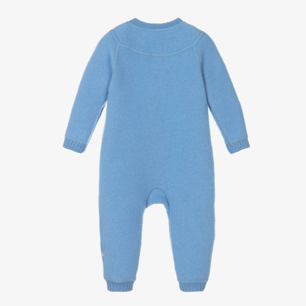 Joha-Голубой комбинезон из мериносовой шерсти для малышей | Childrensalon Outlet
