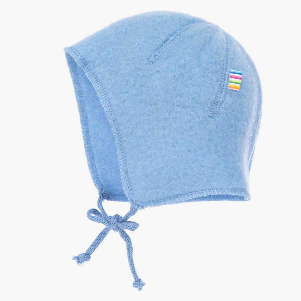 Joha-قبعة بونيه صوف مارينو لون أزرق للأطفال | Childrensalon Outlet