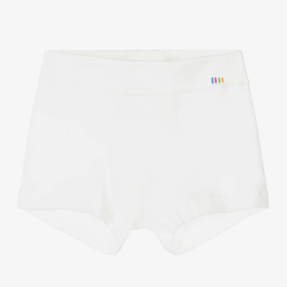 Joha-Ivory Organic Cotton Boxers | Childrensalon Outlet