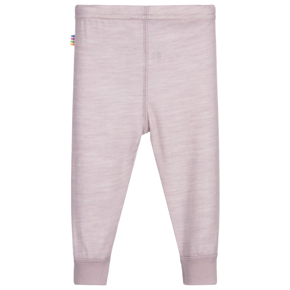 Joha - Pink Merino Wool Leggings | Childrensalon Outlet
