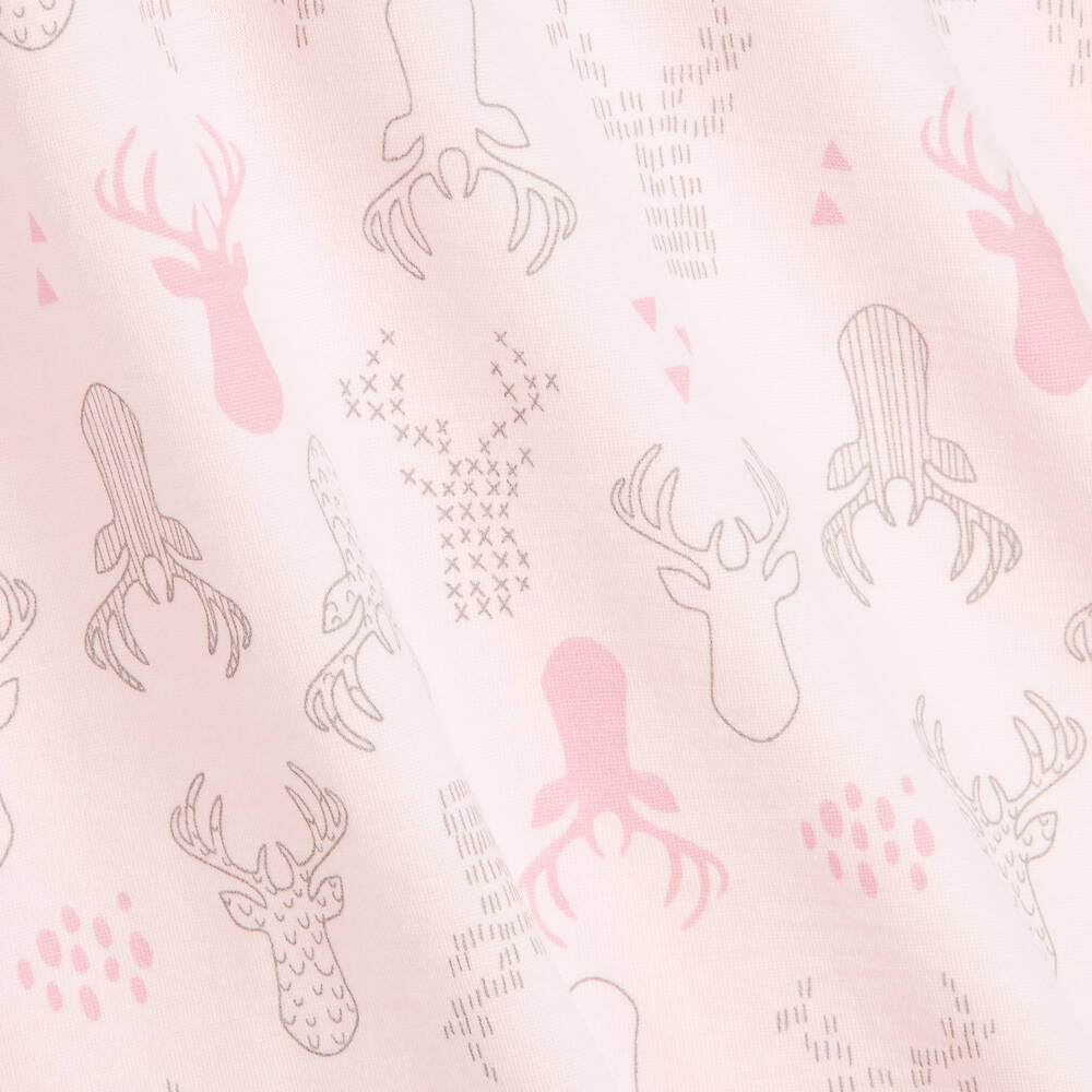 Joha-Pink Merino Wool Nightdress  | Childrensalon Outlet