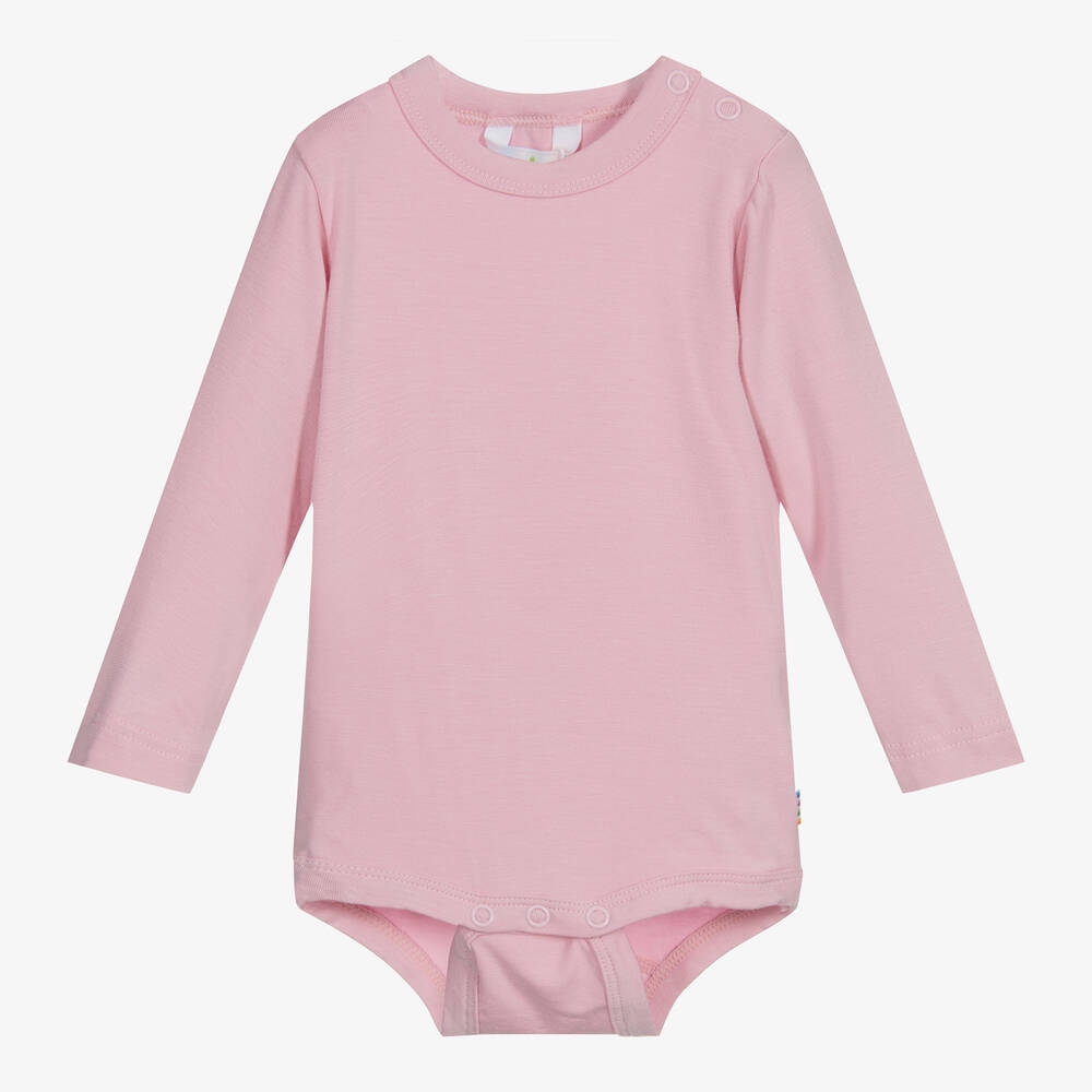 Joha - Body rose en viscose bio | Childrensalon