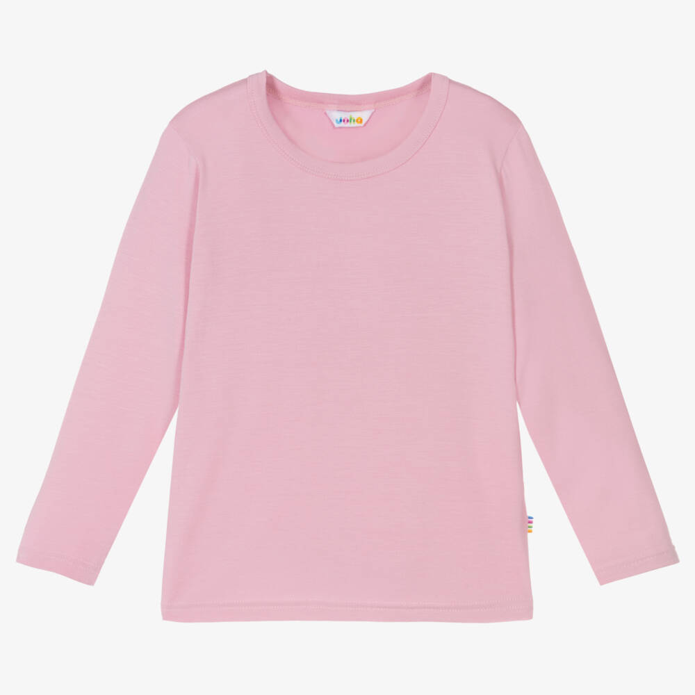Joha-Pink Organic Bamboo Top | Childrensalon Outlet