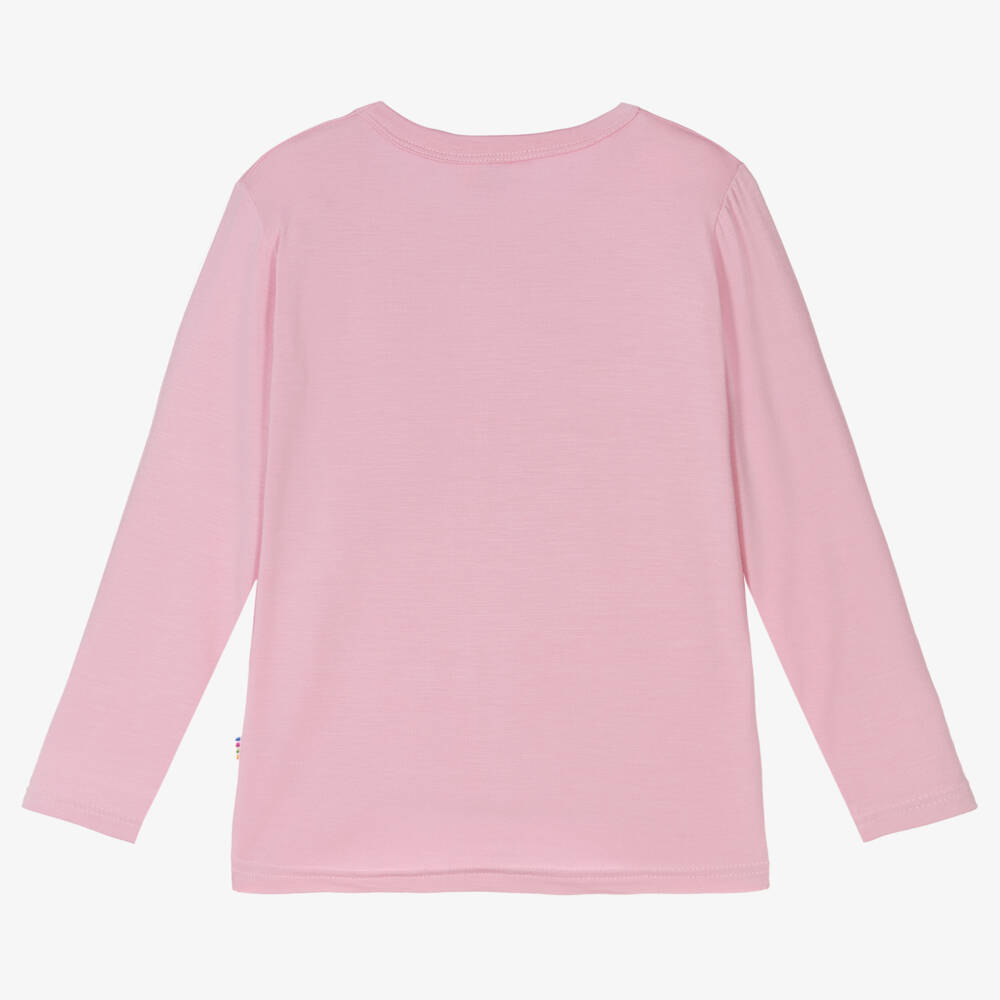Joha-Pink Organic Bamboo Top | Childrensalon Outlet