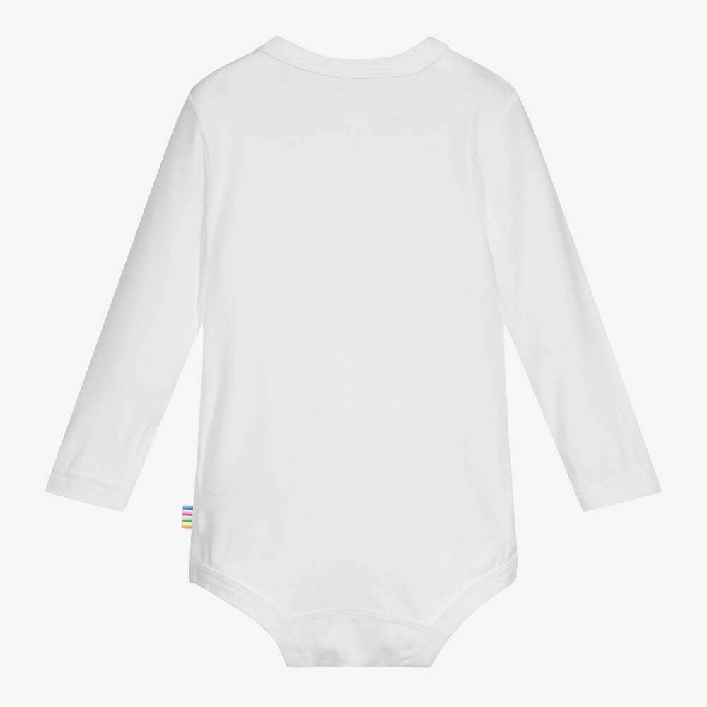 Joha-White Organic Bamboo Bodyvest | Childrensalon Outlet