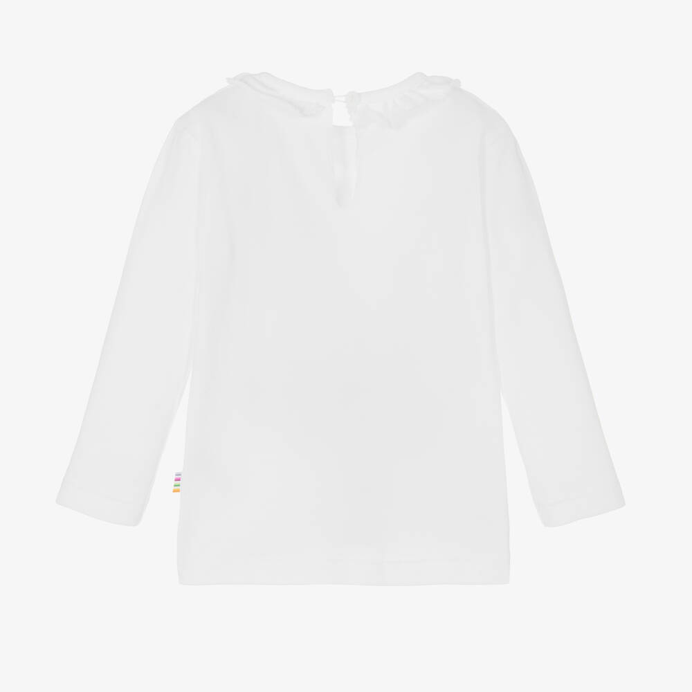 Joha-Белый топ из органического хлопка для малышей | Childrensalon Outlet