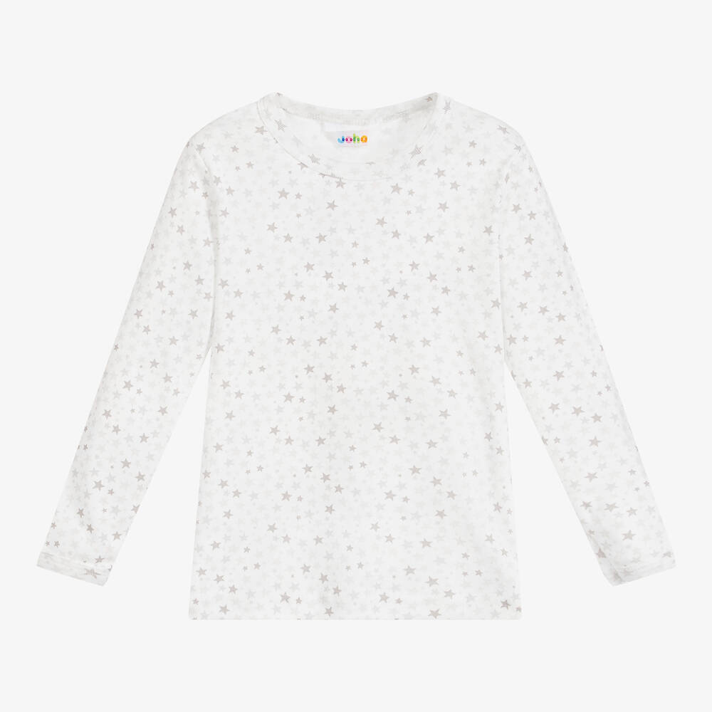 Joha-White Organic Cotton Top | Childrensalon Outlet