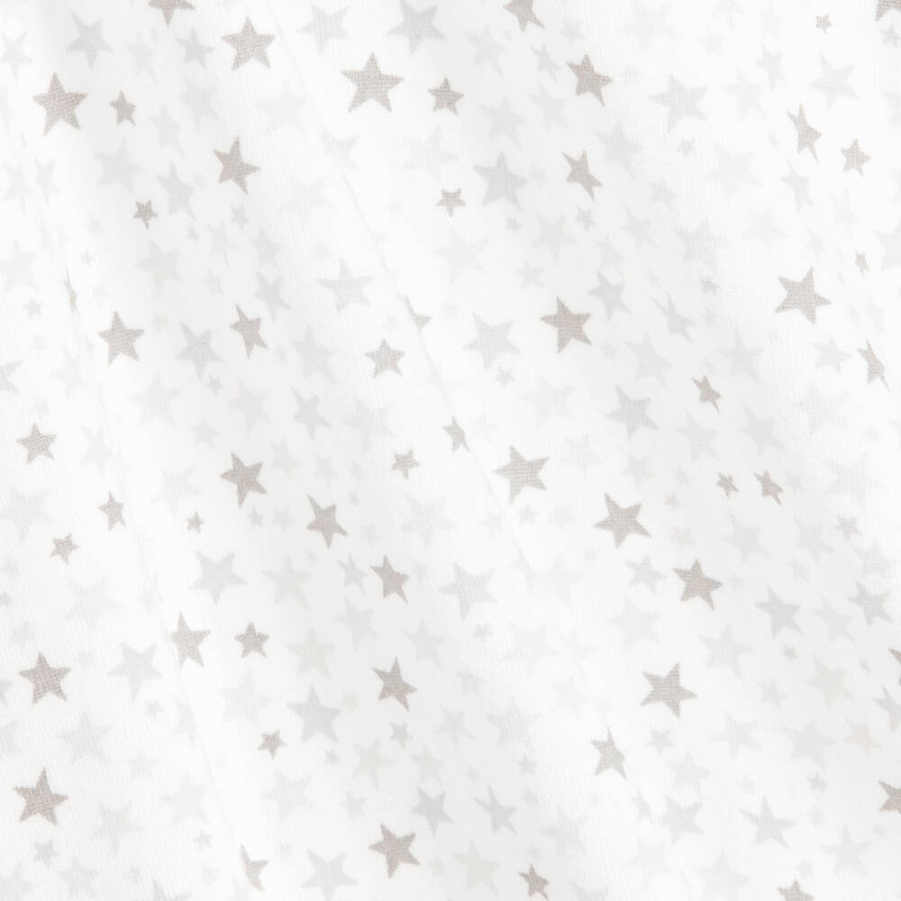 جوها-قميص نوم قطن عضوي لون أبيض للبنات | Childrensalon Outlet