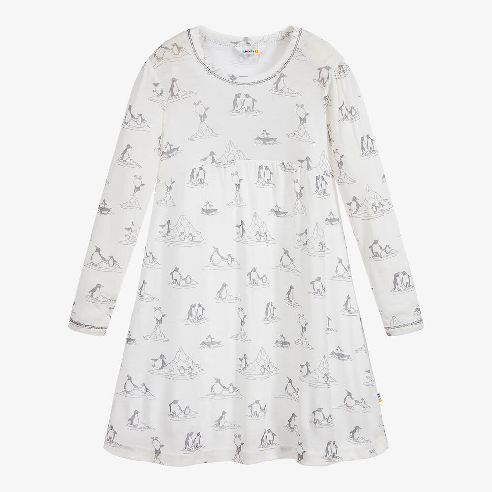 Joha - Wool & Silk Thermal Nightdress | Childrensalon