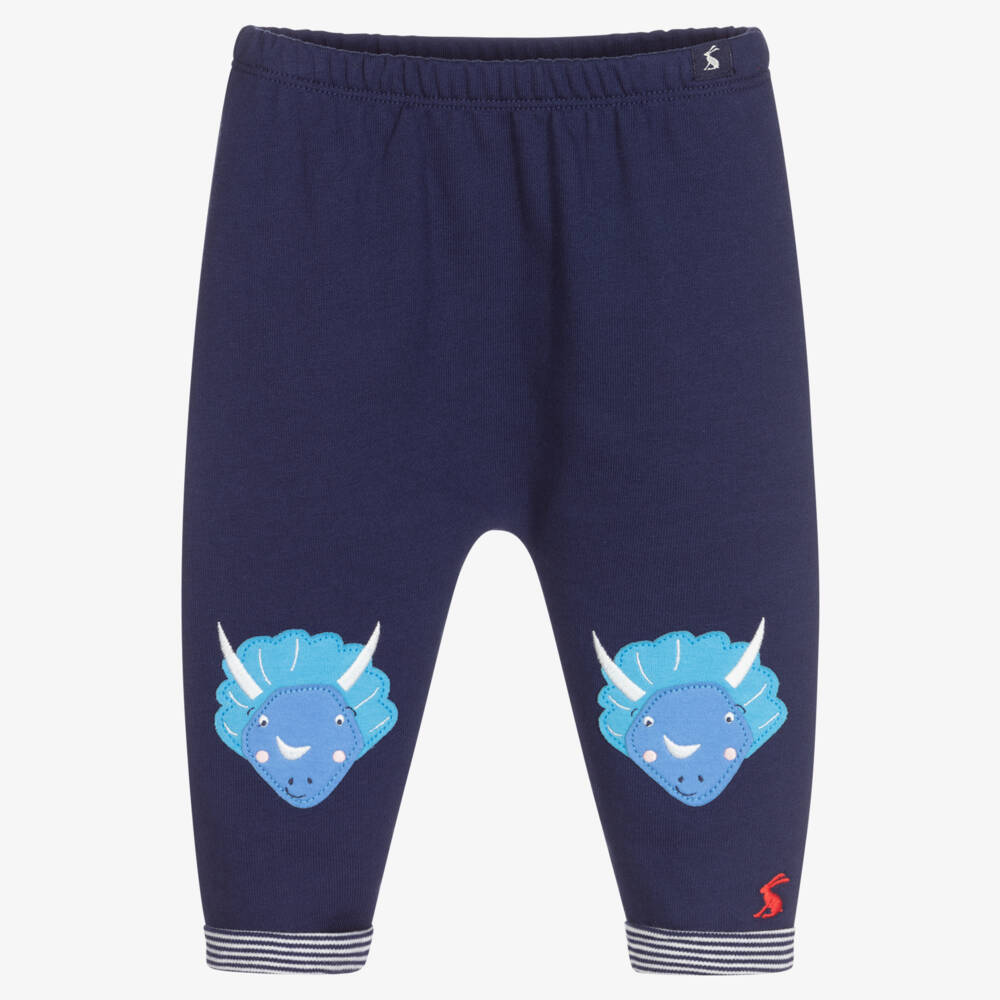 Joules-Синие брюки с динозаврами для малышек | Childrensalon Outlet