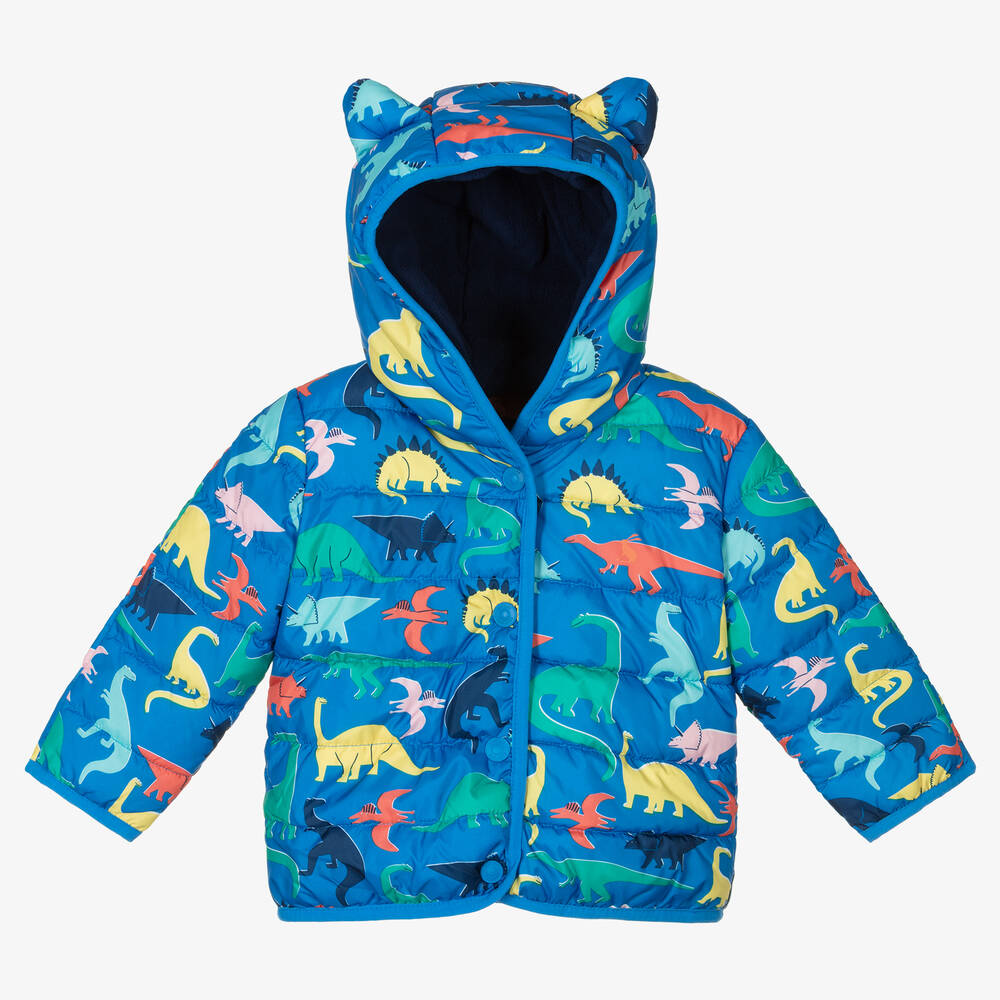 Joules - Baby Boys Dinosaur Hooded Jacket | Childrensalon