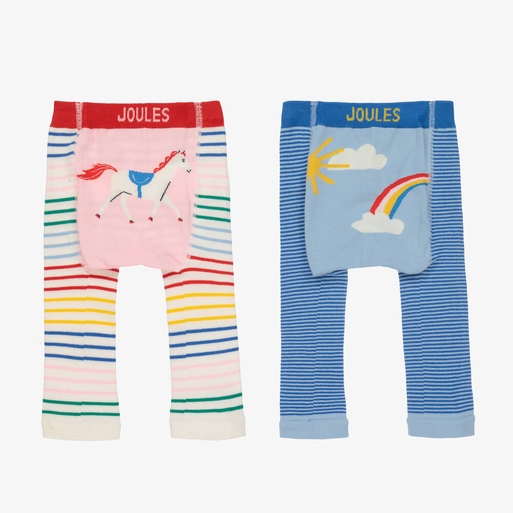 Joules - Lot de 2 leggings bébé coton  | Childrensalon