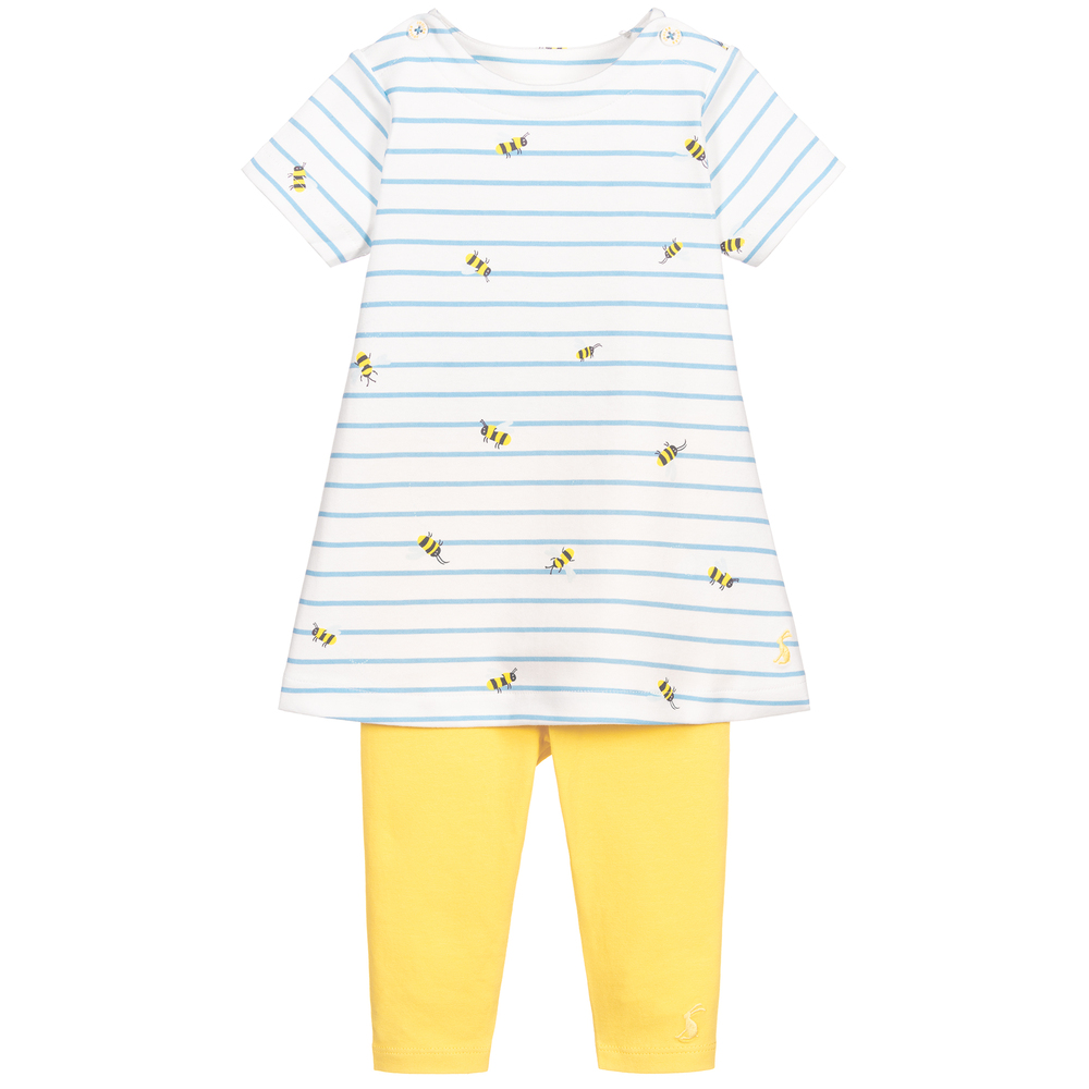 Baby dress and leggings set sales