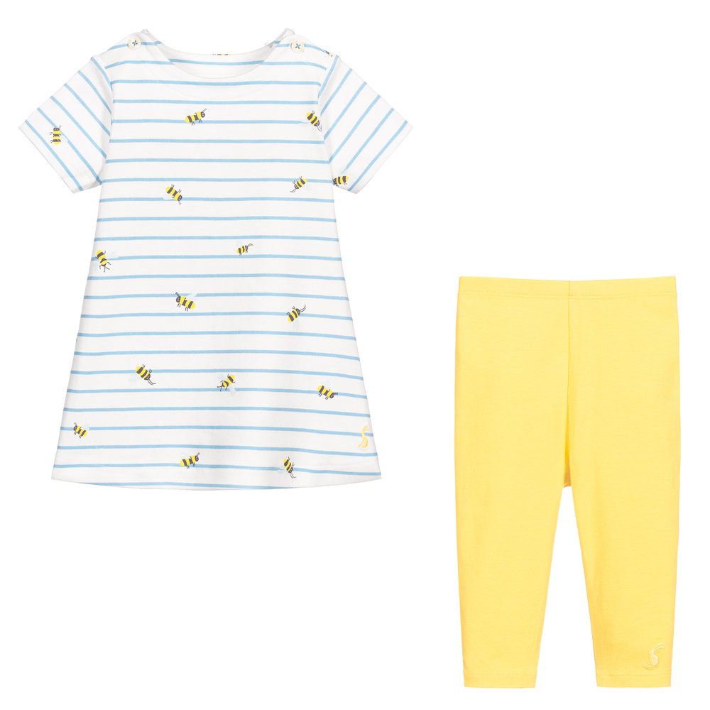 Joules Baby Dress & Leggings Set Childrensalon Outlet