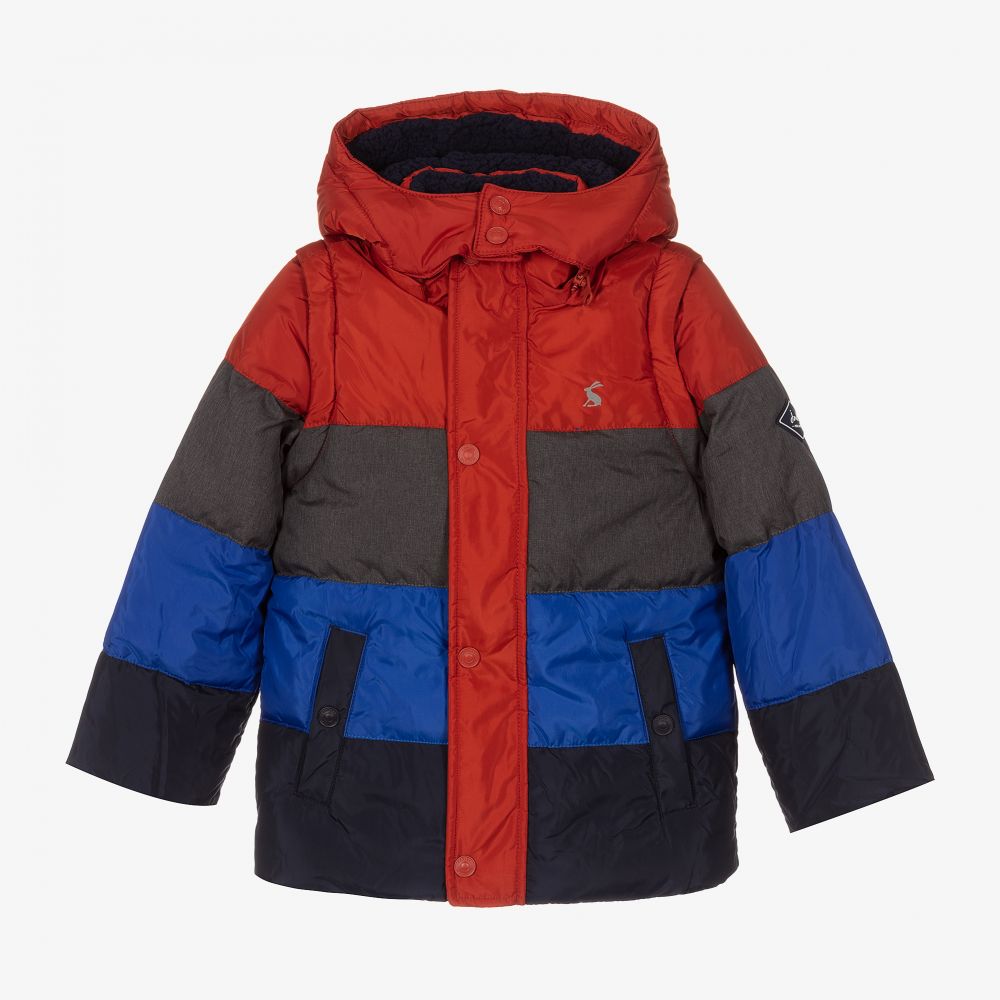 Joules - Утепленная куртка 2-в-1 для мальчиков  | Childrensalon