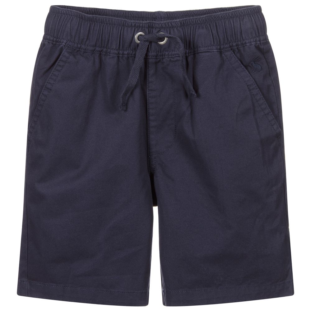 Joules - Blaue Baumwollshorts für Jungen | Childrensalon