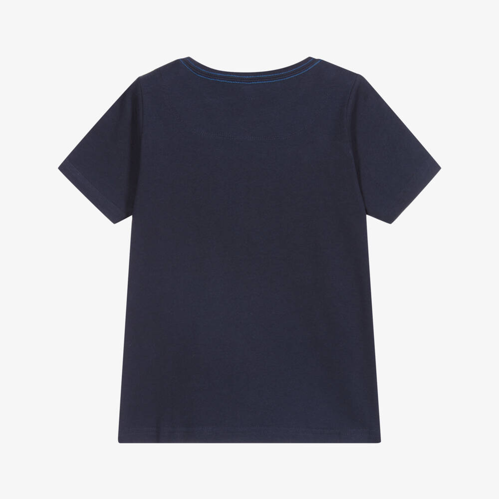 Joules-تيشيرت قطن لون كحلي للأولاد | Childrensalon Outlet