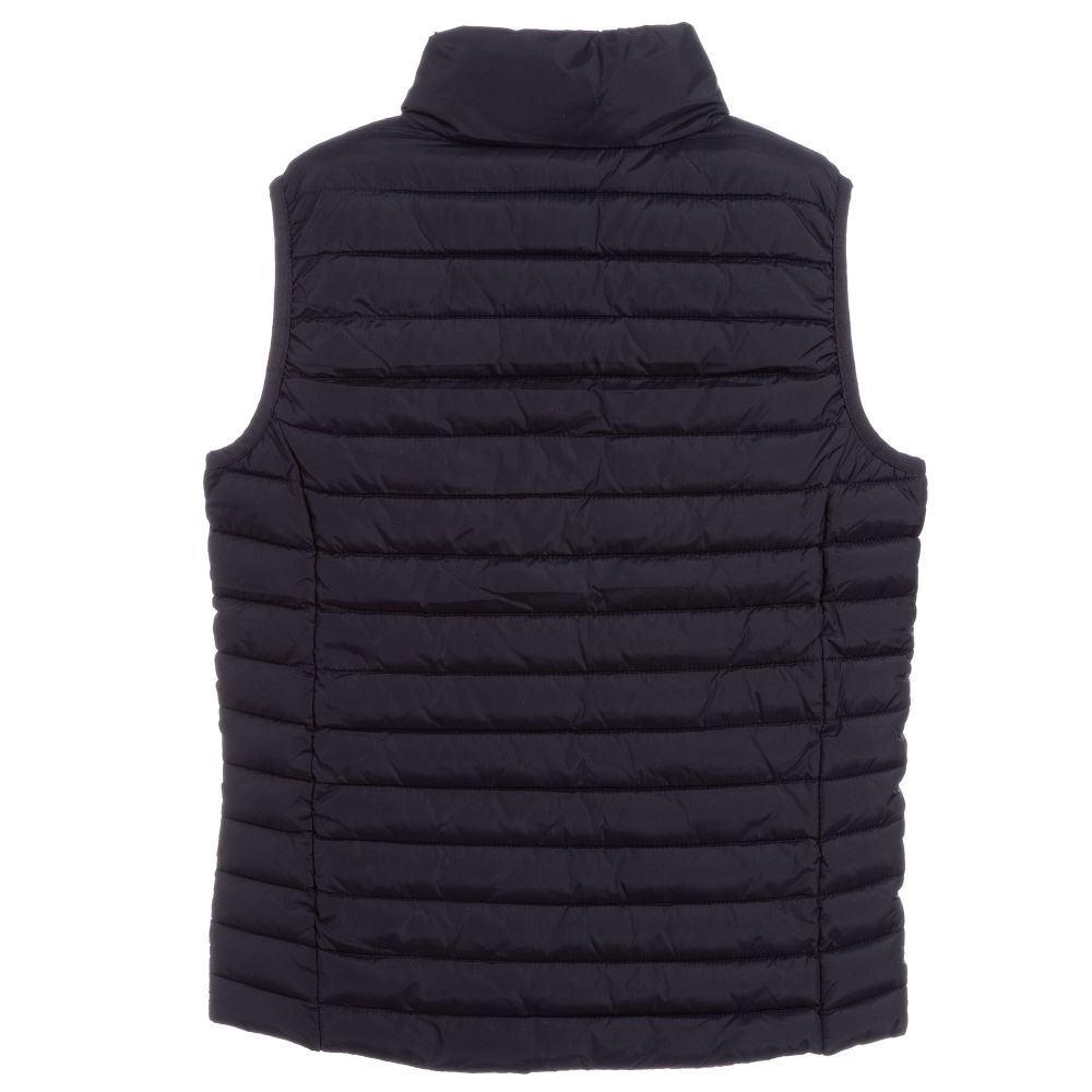 Joules Boys Blue Packable Gilet Childrensalon Outlet