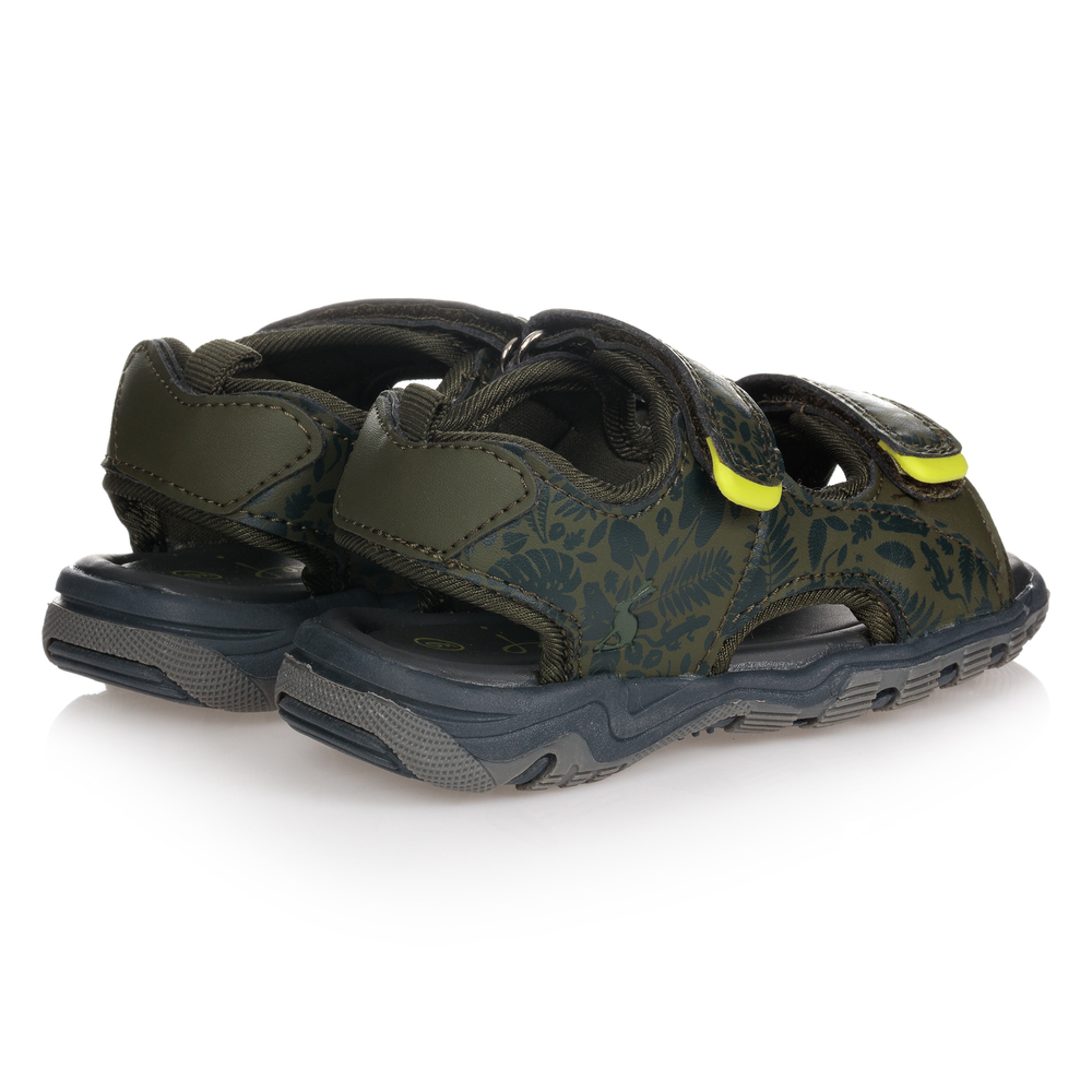 Boys top green sandals