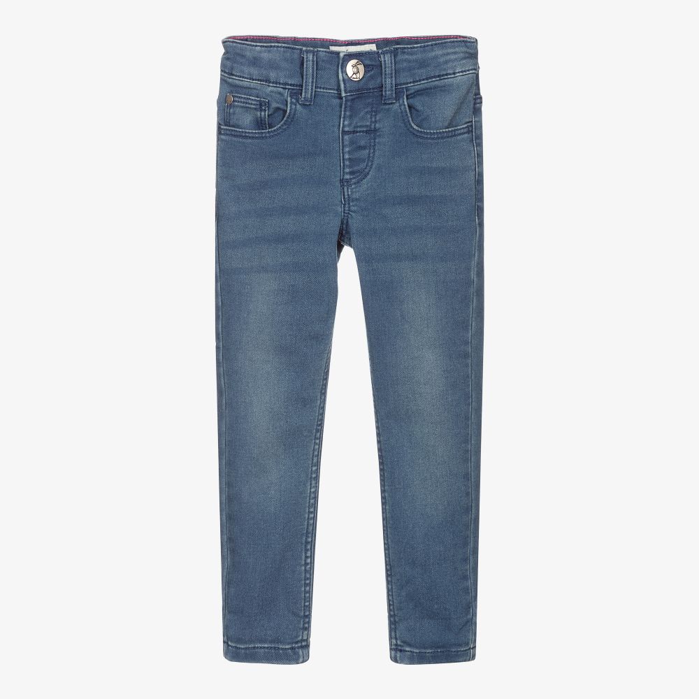 Joules - Girls Blue Denim Jeans | Childrensalon