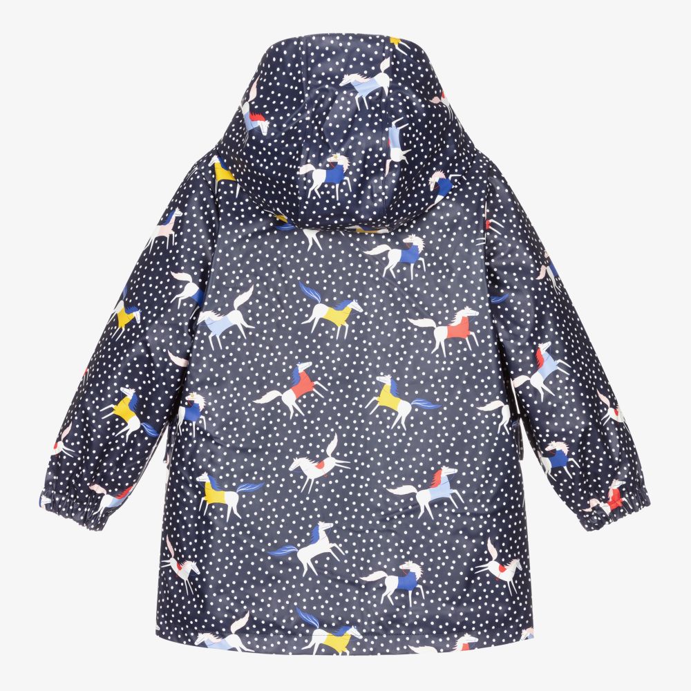 Girls joules rain coat new arrivals