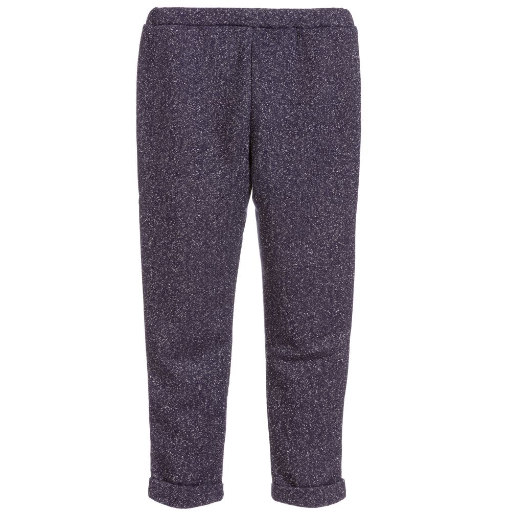 Joules Girls Blue Jersey Joggers