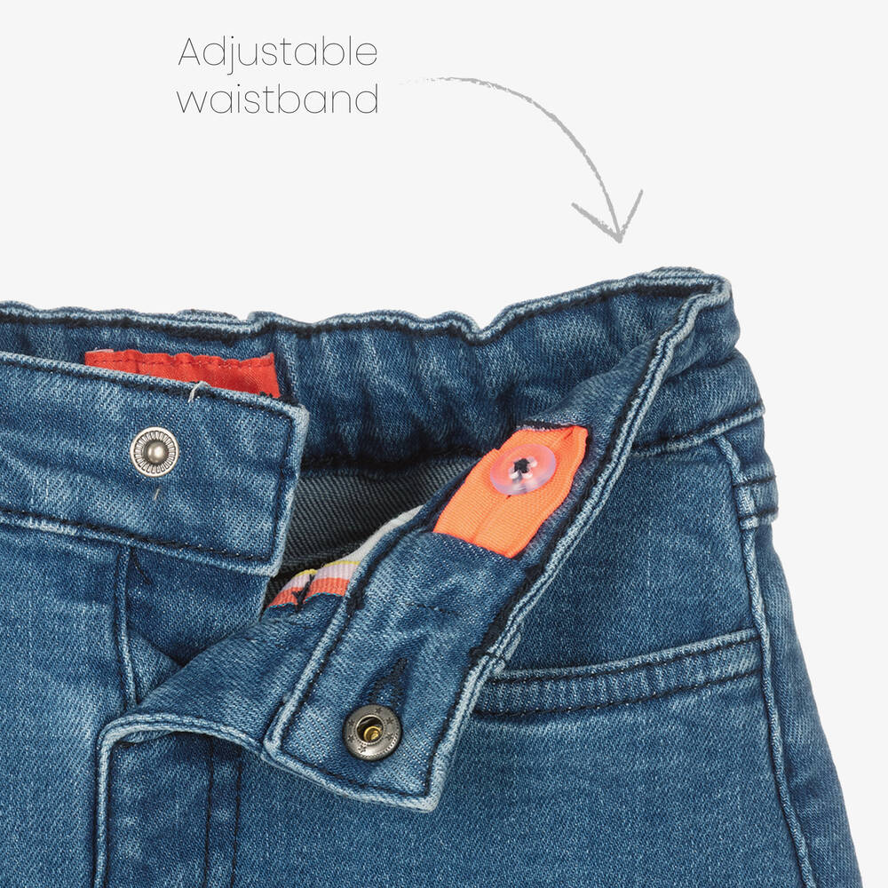 جولز-تنورة قطن دنيم لون أزرق | Childrensalon Outlet