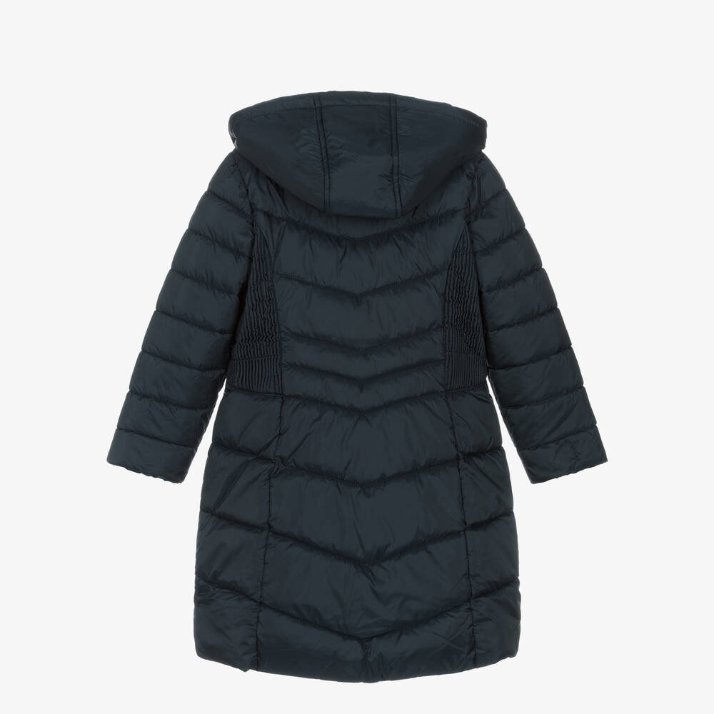 joules girls navy coat