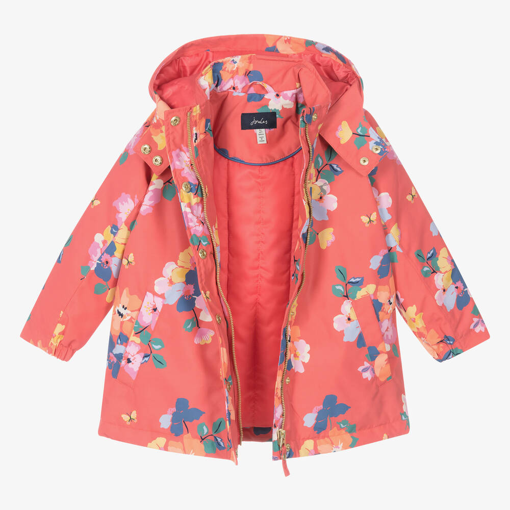 Joules floral jacket store