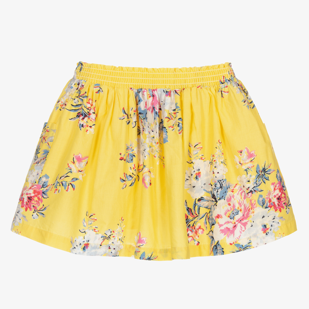 Joules floral best sale skirt