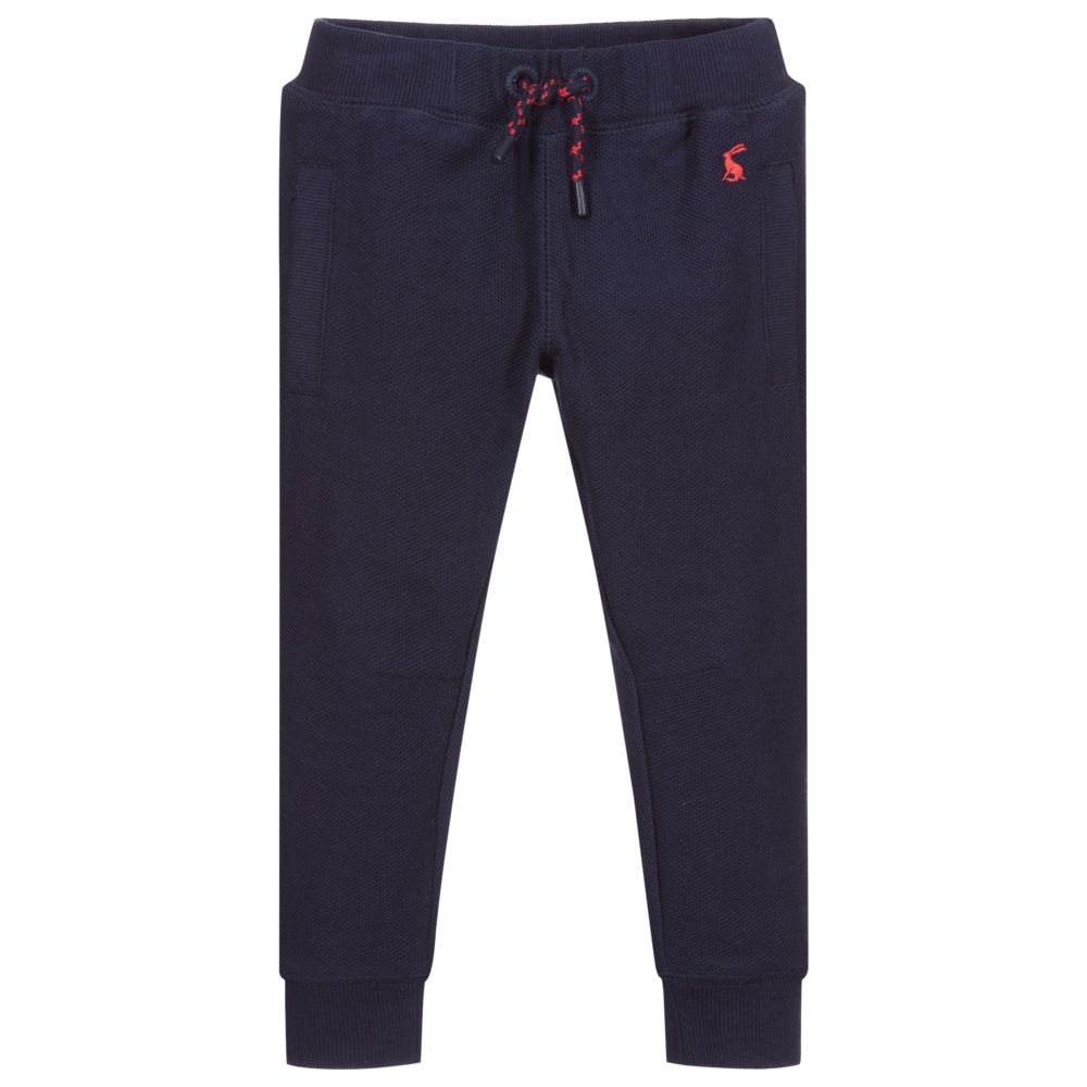 Joules - Темно-синие спортивные штаны из хлопкового пике | Childrensalon