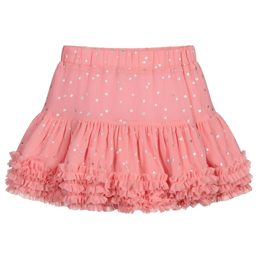 Pink chiffon tutu skirt store