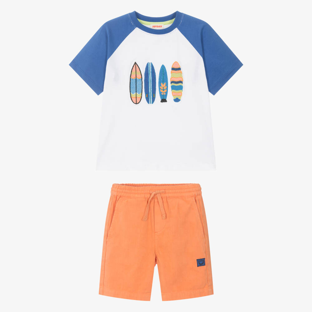 Joyday-Комплект для мальчиков синий и оранжевый для серфинга | Childrensalon Outlet
