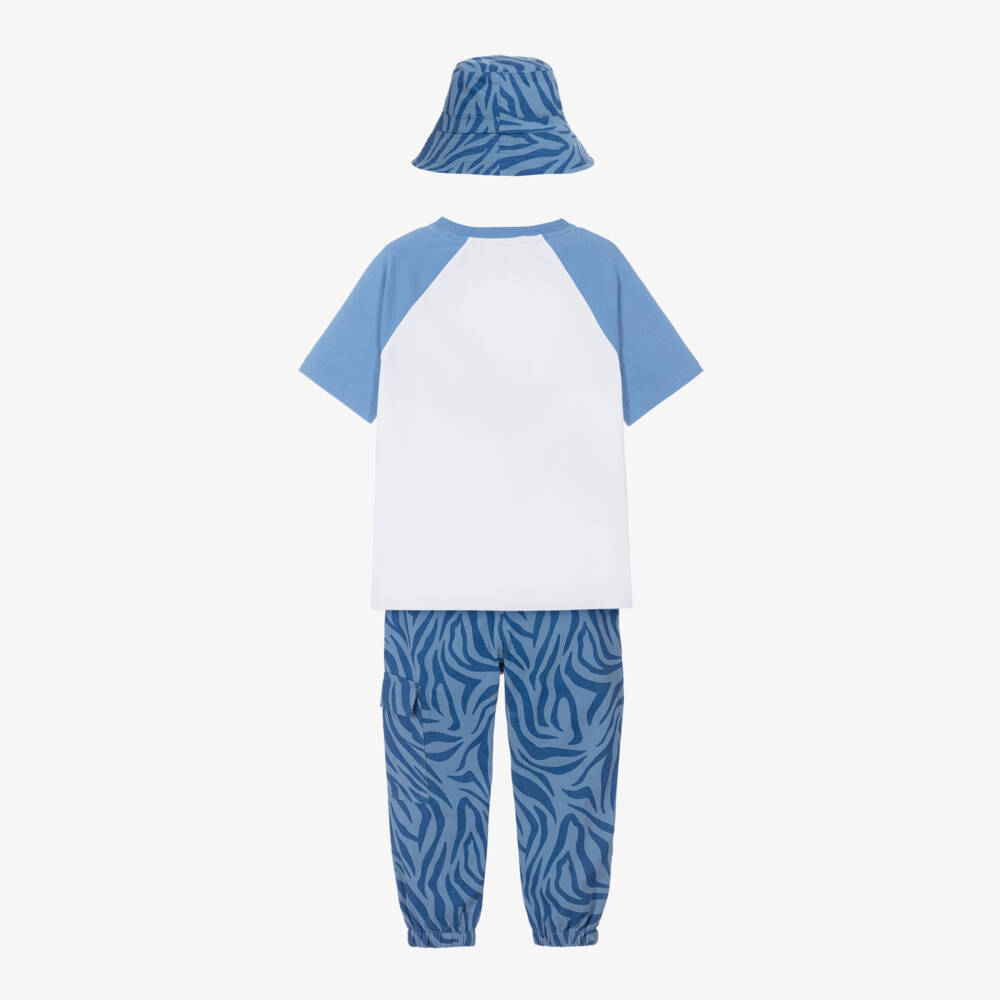 Joyday-Комплект синий с животными для мальчиков | Childrensalon Outlet