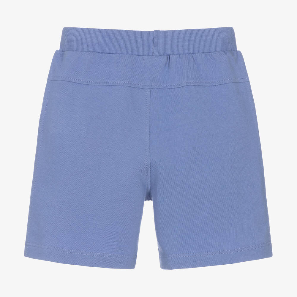 Joyday-Boys Blue Cotton Shorts | Childrensalon Outlet