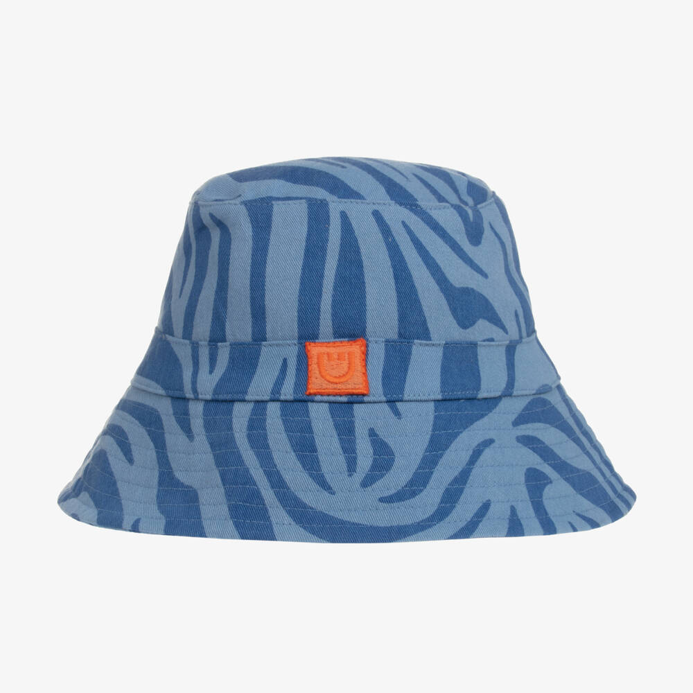Joyday-Boys Blue Twill Safari Hat | Childrensalon Outlet