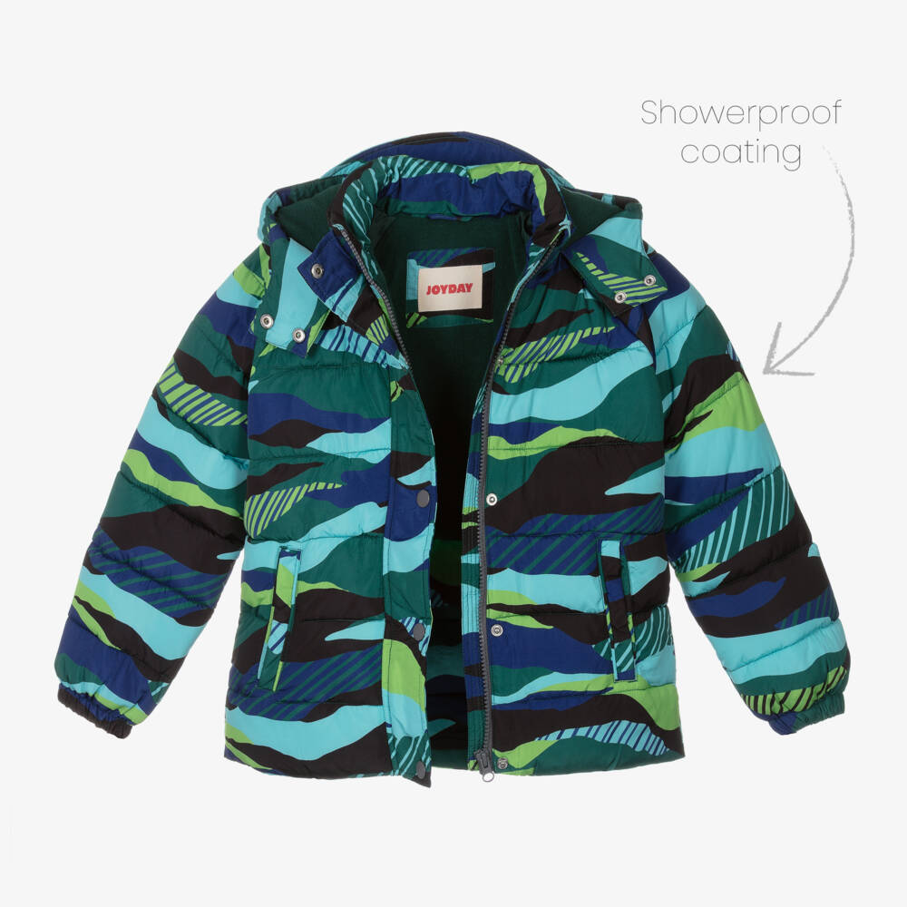 Joyday-Камуфляжная непромокаемая куртка для мальчиков | Childrensalon Outlet