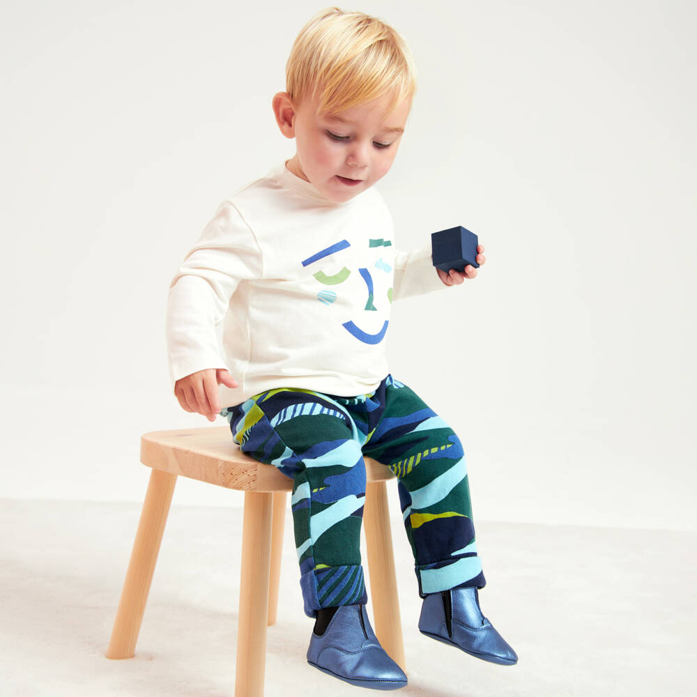 Joyday-Boys Cotton Camouflage Outfit Set | Childrensalon Outlet