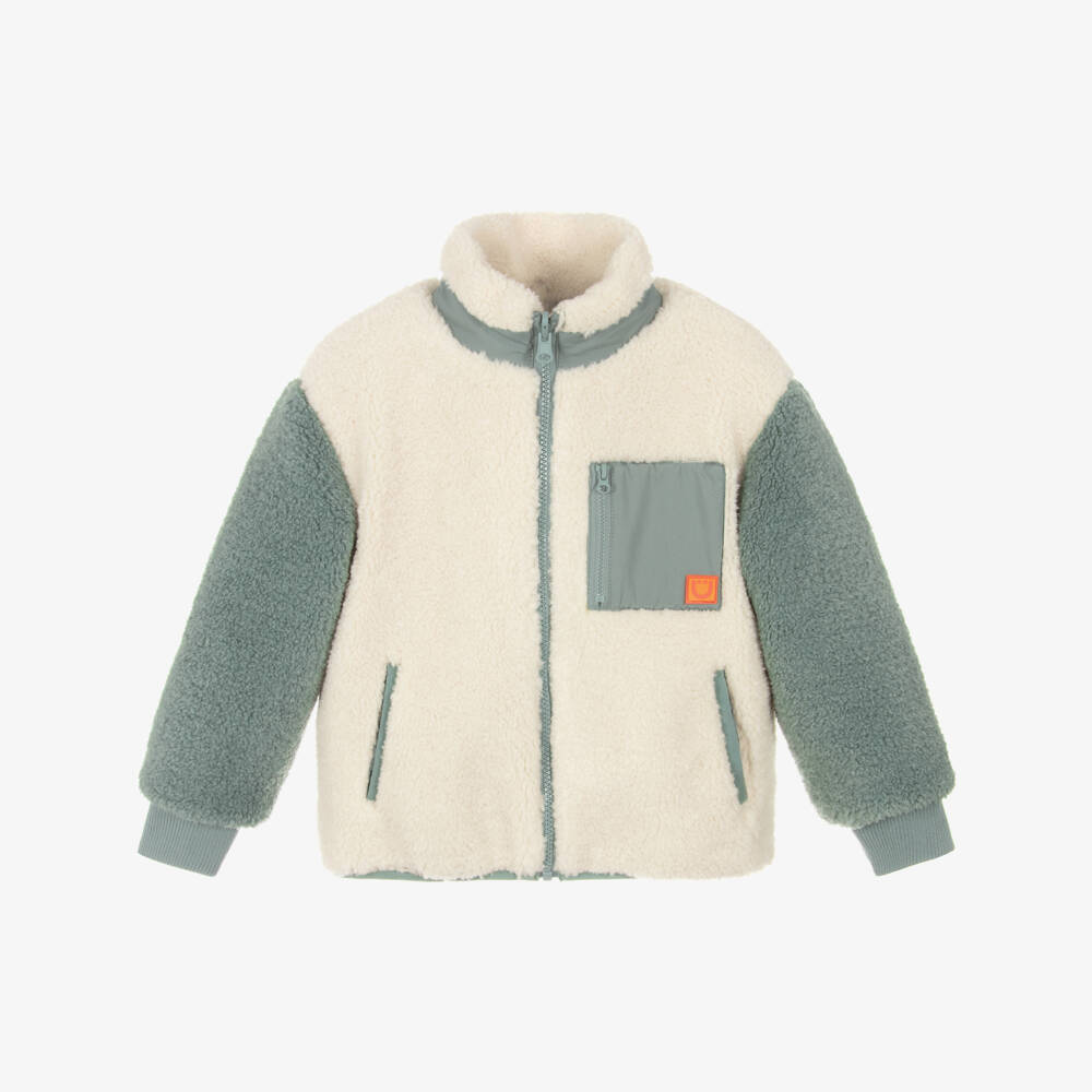 Joyday-Boys Reversible Sherpa Coat | Childrensalon Outlet