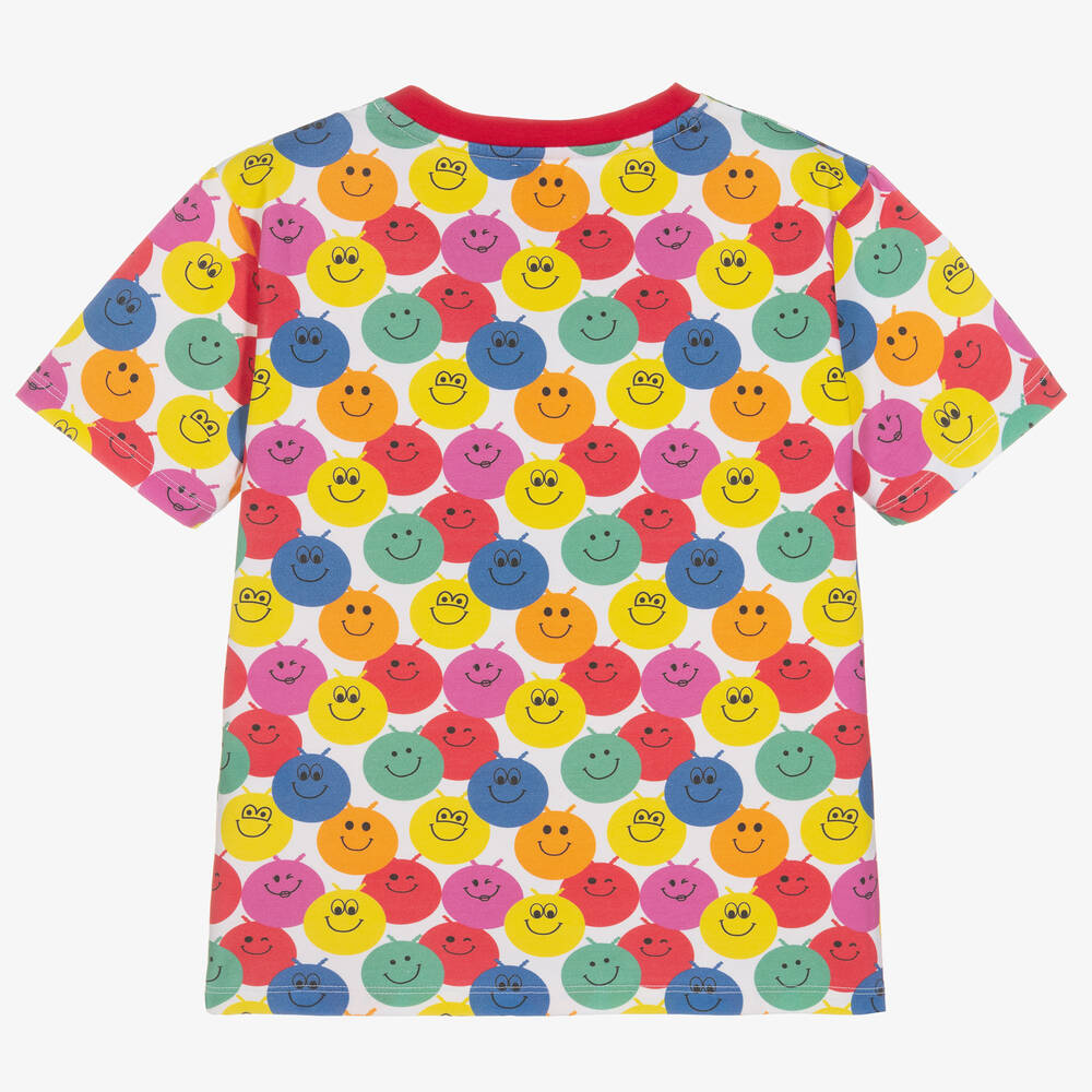 Joyday-Хлопковая футболка со смайлами | Childrensalon Outlet