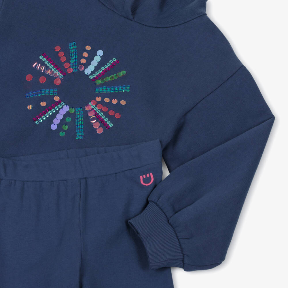 Joyday-Embellished Navy Tracksuit | Childrensalon Outlet
