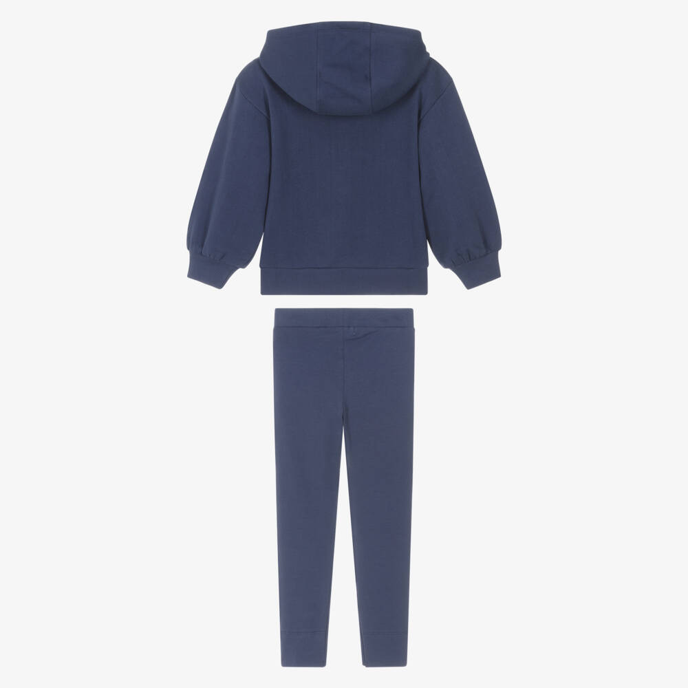 Joyday-Embellished Navy Tracksuit | Childrensalon Outlet