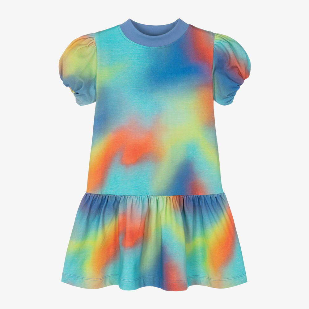 Joyday-Платье с художественным принтом синее для девочек | Childrensalon Outlet