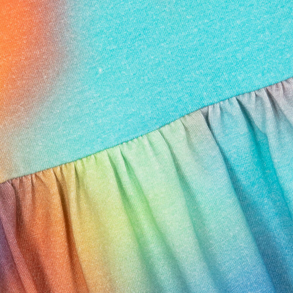 Joyday-فستان أزرق بنقشة فنية للبنات | Childrensalon Outlet